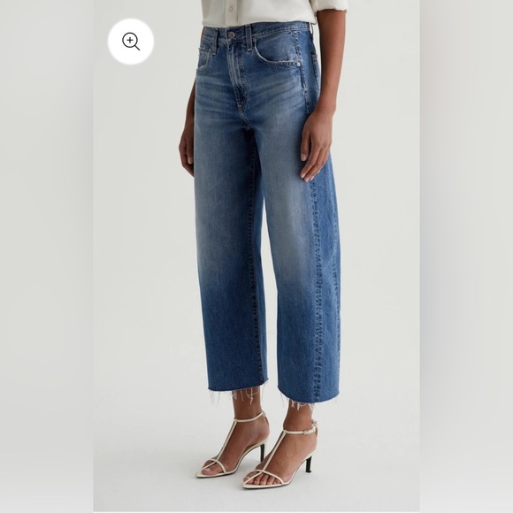 AG Adriano Goldschmied Classic Straight Leg Blue Jeans - Picture 8 of 15